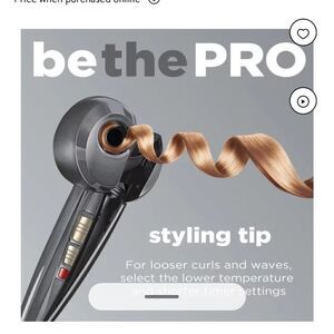 INFINITIPRO BY CONAIR Hair Curler and Straightener Bundle